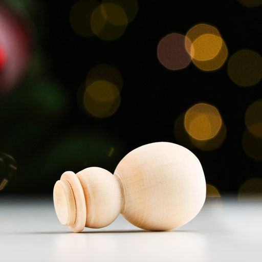 Цена за 2 шт. Новый год. Заготовка для творчества Снеговик, 5х3 см