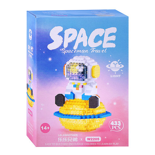 Конструктор "Космонавт" (433 дет.) в коробке