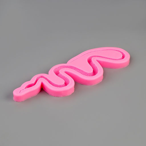 Молд силиконовый «Змейка» 20,5 х 6,5 х 1,1 см