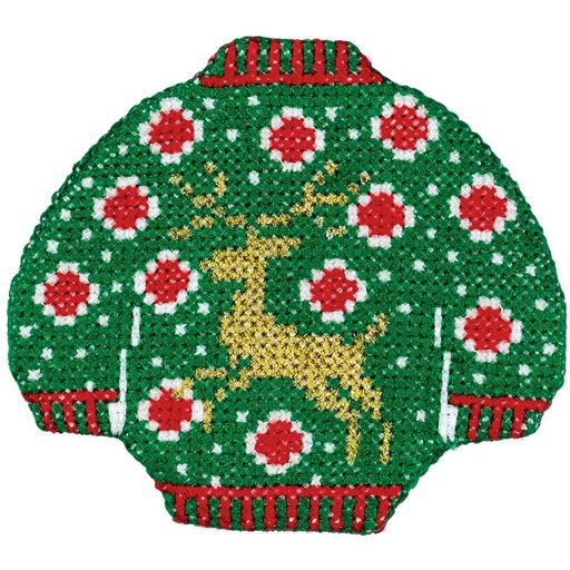 Klart набор для вышивания 8-381 Свитер с оленем 9 х 8 см