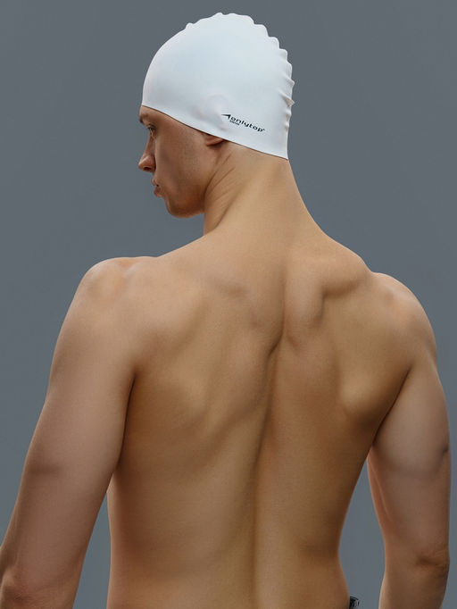Шапочка для плавания взрослая ONLYTOP Swim, силиконовая, обхват 54-60 см