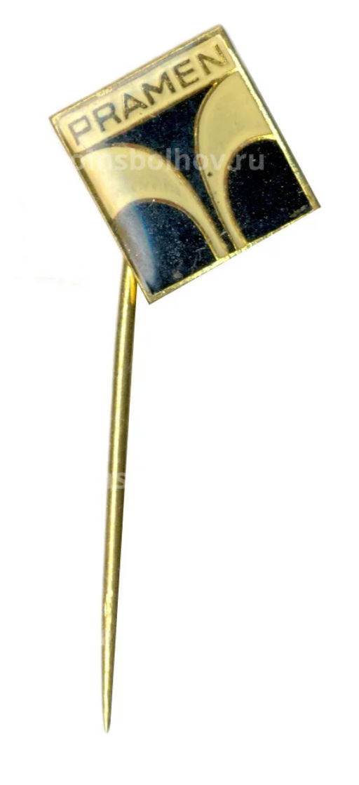 Значок рекламный PRAMEN