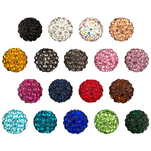 Бусина Zlatka пластик BWM-12 12 мм 5 шт №01черный  фото 3