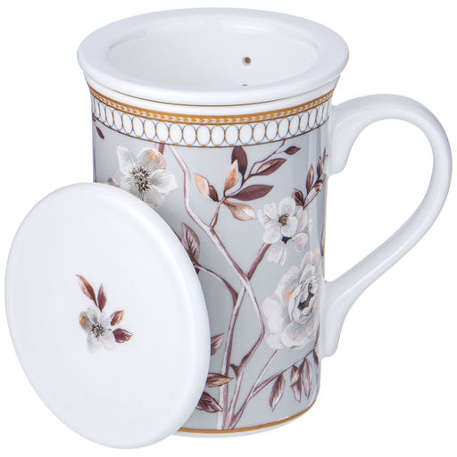 КРУЖКА ЗАВАРОЧНАЯ LEFARD COMPLIMENT С СИТОМ И КРЫШКОЙ 300 МЛ (КОР=24ШТ.)  фото 3