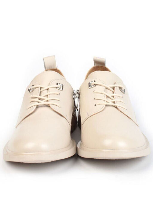 03-HP9956M BEIGE Полуботинки женские (натуральная кожа)