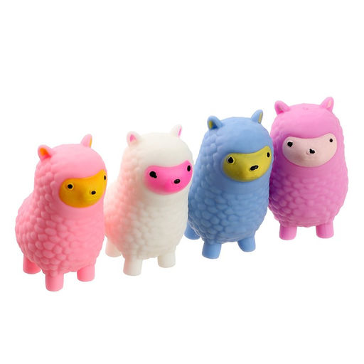 Цена за 12 шт. Мялка «Лама» цвета МИКС