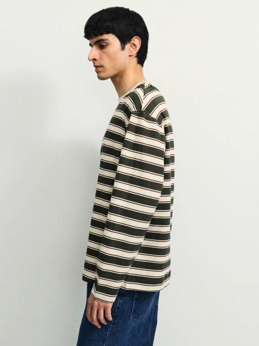 Лонгслив в полоску / Zarina  фото 4