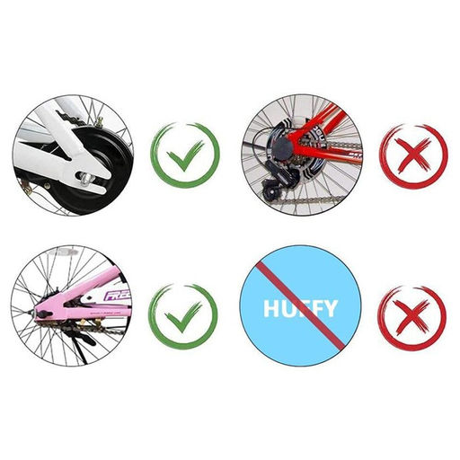 Дополнительные колёса Dream Bike, для колёс 12, цвет чёрный  фото 4