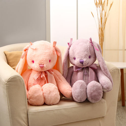 Мягкая игрушка «Зайка», с бантиками, 60 см, цвет МИКС