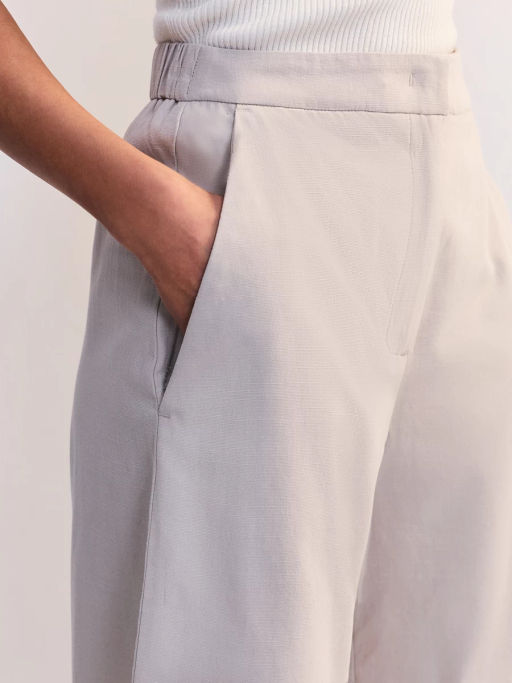 Шорты из вискозы и хлопка с отворотами ZR2605012116-60 / Zarina