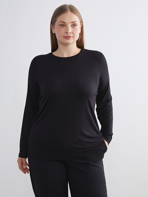 Bisiklet Yaka Kad?n Ti??rt