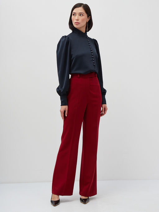 Блуза-косоворотка много пуговиц OD-550-11 - Tantino фото 7