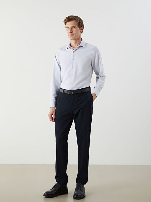 Slim Fit Uzun Kollu Arm?rl? Erkek G?mlek