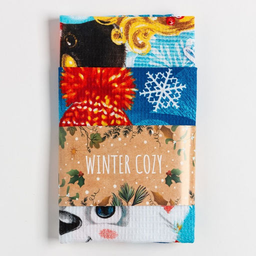 Набор кухонных полотенец Доляна Время волшебства 35х60см-2шт, 100% хл фото 8