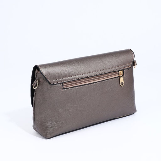 Сумка-клатч на магните, длинный ремень, цвет бронзовый - Simaland фото 2
