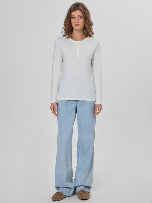 Джемпер женский белый - Mark formelle фото 3