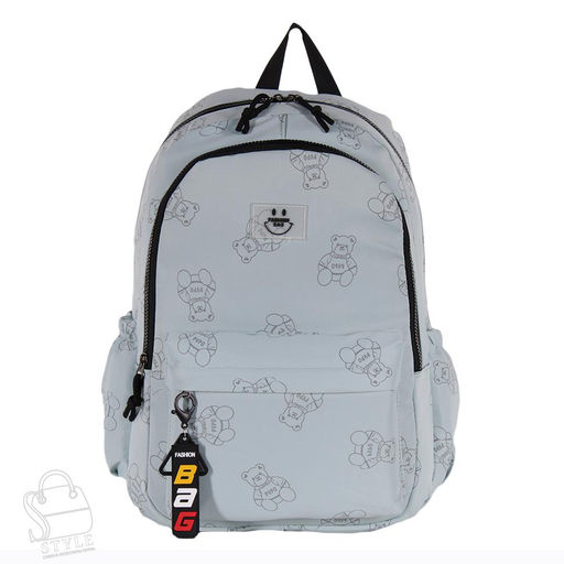 Рюкзак женский текстильный 1276PW l.blue Sikale в Новосибирске