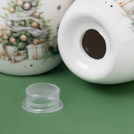 Набор для специй новогодний Доляна Приближение чуда, 3 предмета: солонка 80 мл, перечница 80 мл, подставка, доломит, белый