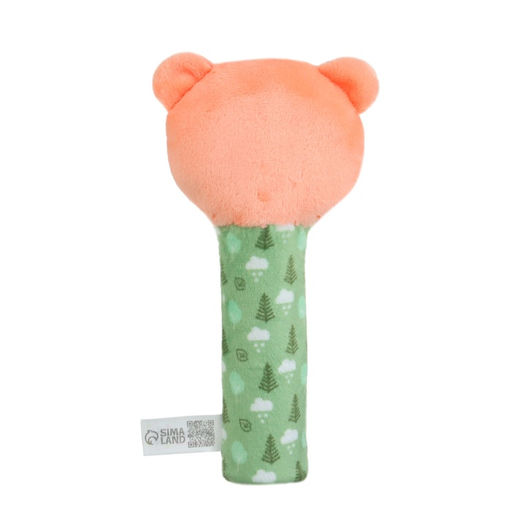 Игрушка - пищалка Крошка Я «Мишка» с погремушкой