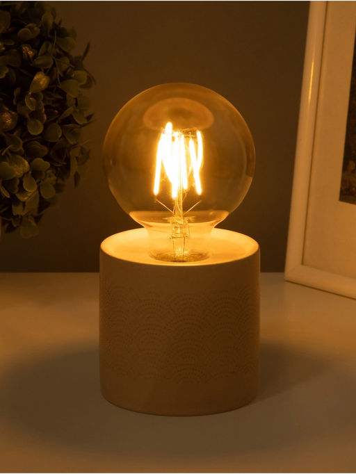 Светильник Цилиндр большие сердца LED 2хАА 8.5?8.5?17 см