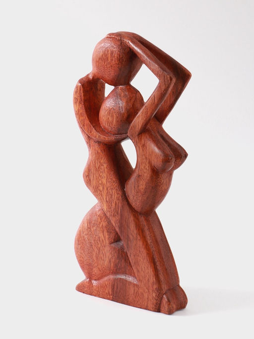 Сувенир Пара Наслаждение, 30?15?4 см, дерево, коричневый