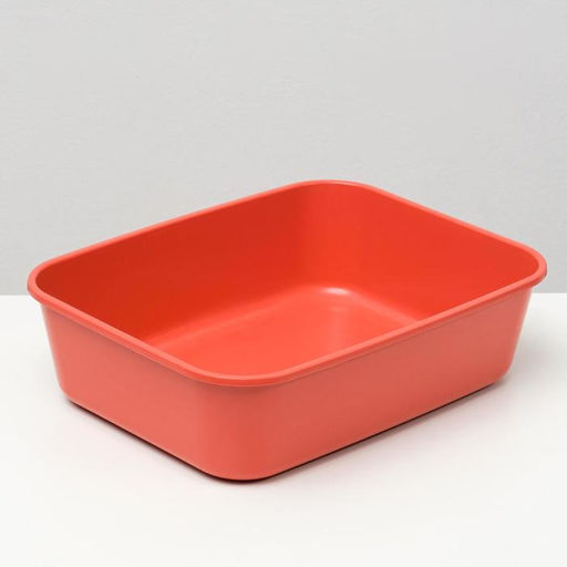 Туалет Сима без сетки 29 х 38 х 10,5 красный FIX - Пижон фото 2