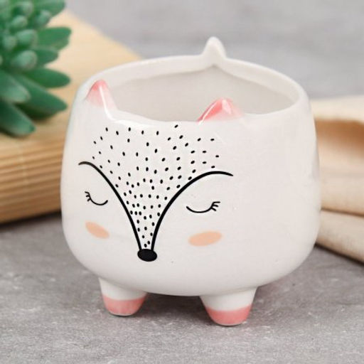 Кашпо 8х6,5х8 см Животные / WN35 /уп 6/96/ (1) - Галеонтрейд фото 3