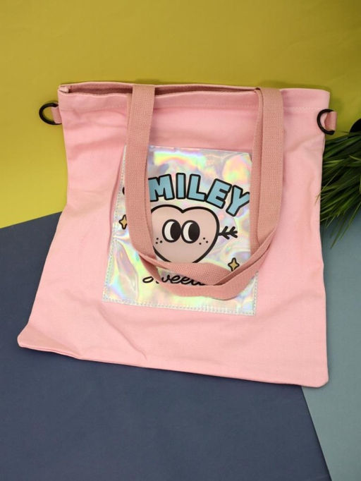 Сумка шоппер "Smiley", pink