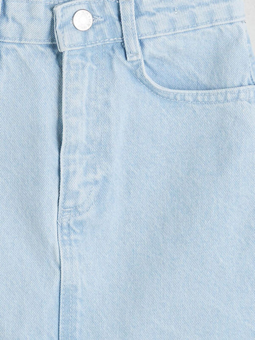 Beli Ayarlanabilir Lastikli K?z ?ocuk Jean Etek - Waikiki фото 3