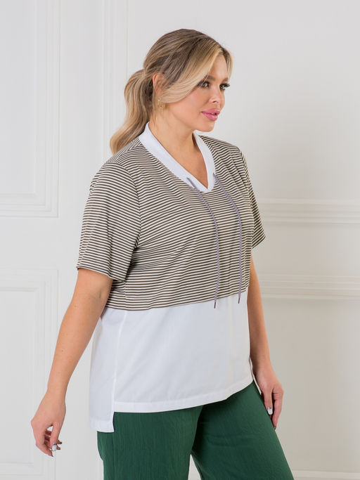 Блузка 1469 из вискозного полотна - Novita фото 4