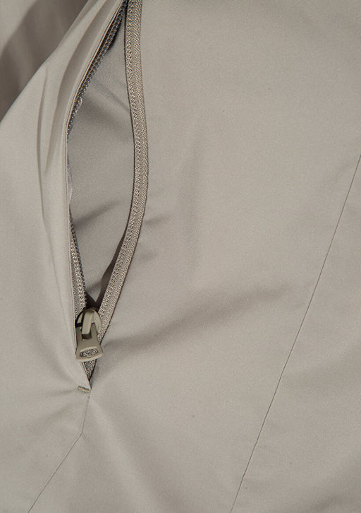 Kapusonlu Haki Ceket - Mavi фото 14