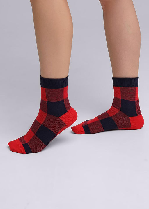 CLE Носки жен.Д2357Л НГ хл+эл красный - Clever wear фото 2