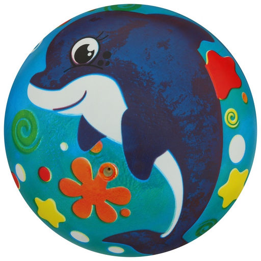 Мяч детский ZABIAKA Дельфинчик, d=22 см, 60 г  фото 7