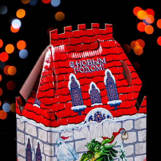 Цена за 5 шт. Подарочная коробка С Драконом 16,7 х 10,1 х 34,5 см - Simaland фото 5