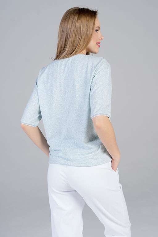 Футболка М-443 лиловая - А+б коллекция фото 25