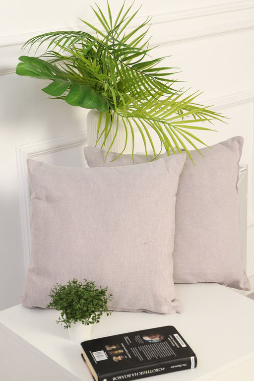 Подушки декоративные с чехлом из рогожки 2 шт. Арт. Рогожка/2шт