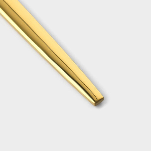 Набор ножей столовых Magistro Блинк, длина 22 см, набор 6 шт., нержавеющая сталь, золотистый  фото 4