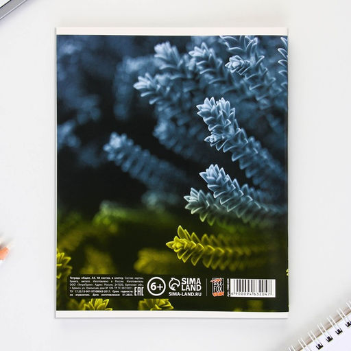 Цена за 17 шт. Тетрадь в клетку, предметная, 48 л., на скрепке, А5 «ПРИРОДА. Химия»