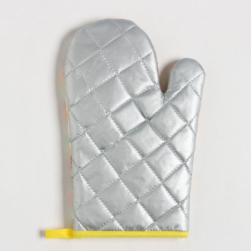 Кухонный набор Доляна Тюльпаны прихватка 17х17 см, варежка 25х16 см, 100% п/э  фото 3