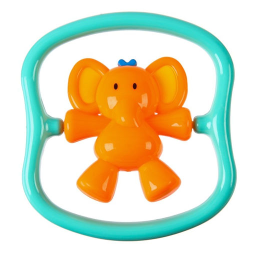 Погремушка Слоник, цвет МИКС, Крошка Я  фото 2