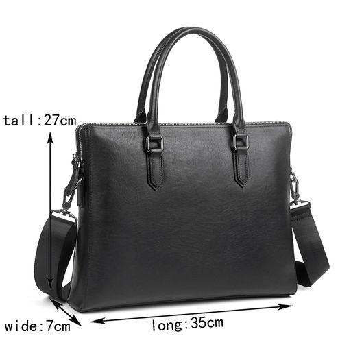 Сумка мужская, кожа, MIRONPAN 8005 Черный  фото 2