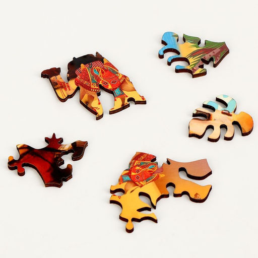 Пазлы фигурные Призрачный мираж с кулоном на руку, 126 деталей - Puzzle фото 10