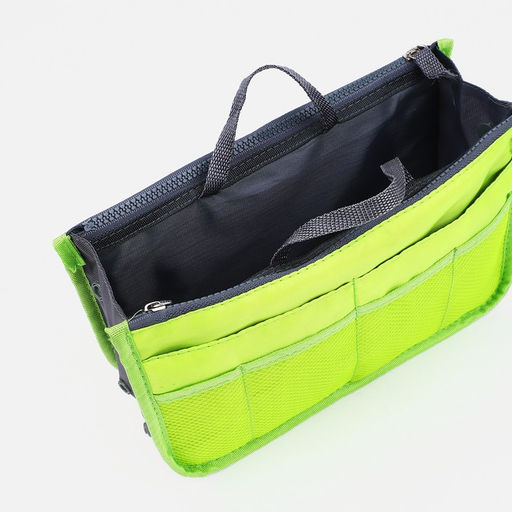 Косметичка-органайзер на молниях, цвет зелёный - Simaland фото 5