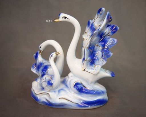 Фигурка Лебеди 11 см / W185 /уп 48/ - ГалеонТрейд фото 2