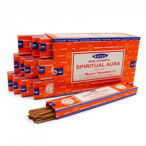 Благовония Satya M Spiritual Aura Духовная аура 15gm уп-12шт