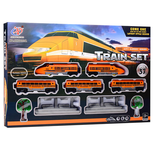 Железная дорога "Train set" в коробке