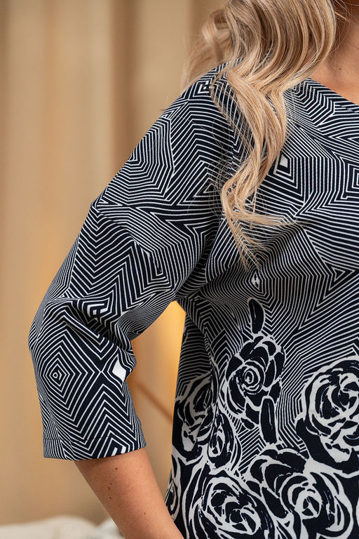 Джемпер АА-129 абстракция