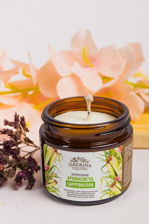 Аромасвеча Цитронелла - Siberina фото 4