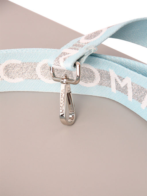 LACCOMA ремень 1000-3,8-голубой полиэстр  фото 3