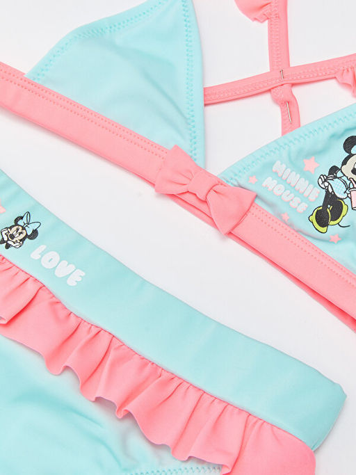 Minnie Mouse Bask?l? K?z Bebek Bikini Tak?m? - Waikiki фото 3